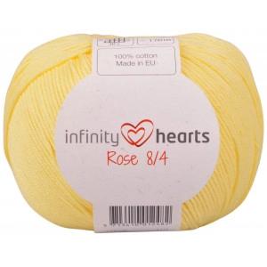 Infinity Hearts Rose 8/4 Garn Unicolor 177 Hellgelb