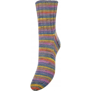 Järbo Soft Raggi Sockenwolle 31222 Cerise Grün Print