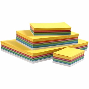 Frühlingskarton, A3,A4,A5,A6, 180 g, Sortierte Farben, 1500Bl. sort./