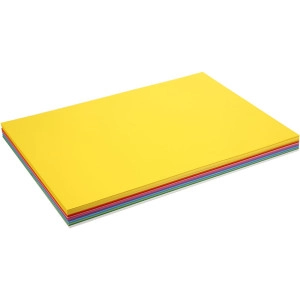 Frühlingskarton, A2, Blatt 420x594 mm, 180 g, Sortierte Farben, 300Bl.