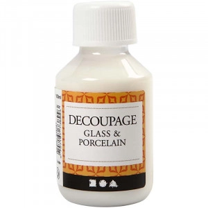 Decoupage, Glas und Porzellan, 100ml
