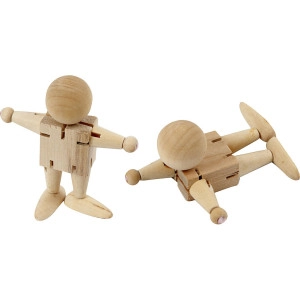 Bewegliche Figuren, H 8 cm, 5Stk/ 1 Pck