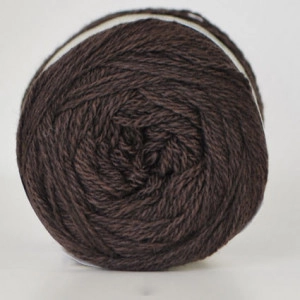 Hjertegarn Organic 350 Garn Farbe 4001 Dunkelbraun