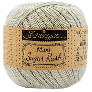 Scheepjes Maxi Sugar Rush Garn Unicolor 248 Champagne