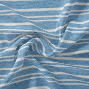 Avalana Jersey Melange Stripe Stoff 160cm Farbe 161 - 50cm