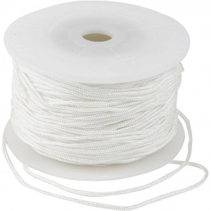 Polyesterschnur, Stärke: 2mm, 50m, Weiß