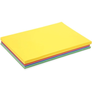 Frühlingskarton, A3, Blatt 297x420 mm, 180 g, Sortierte Farben, 300Bl.