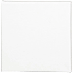 Leinwand, T 1.6 cm, Größe 20x20 cm, 360 g, Weiß, 10 Stk/ 1 Pck