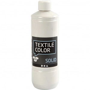 Textile Solid, Deckweiß, 500 ml