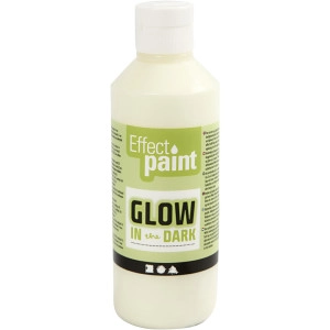 Fluoreszierende Farbe, Fluoreszierend Gelb, 250ml/ 1 Fl.