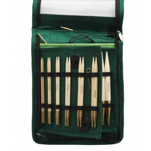 KnitPro Bamboo Austauschbare Rundstricknadel-Set Bambus 60-80-100 cm 3