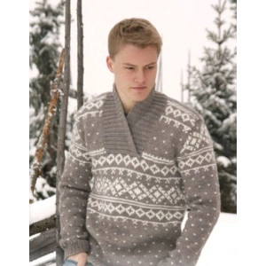 Simon by DROPS Design - Strickmuster mit Kit Pullover Größen XS/S - XX - X-Small/Small
