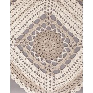 Midsummer Joy by DROPS Design - Häkelmuster mit Kit Poncho One Size - One Size
