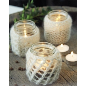 Holiday Night by DROPS Design - Strickmuster mit Kit Kerzenständer 22c - Holiday Night by DROPS Design