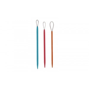 KnitPro Wollnadeln Aluminium - 3 Stück