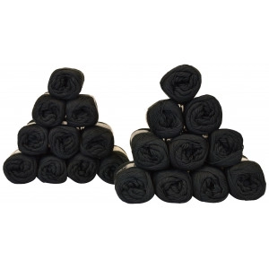 Mayflower Cotton 8/4 20 Knäuel Farbpackung Unicolor 1443 Schwarz - Mayflower Cotton 8/4 Garnpakke Unicolor 1443 Sort - 20 stk
