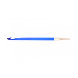 KnitPro Trendz Auswechselbare Häkelnadeln Acryl 6.50mm Blau für Tunesi