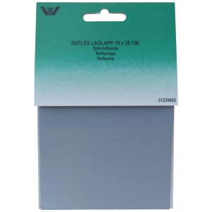 Selbstklebende Ausbesserungs-Patches Reflex Silber 10x20cm - 1 Stk