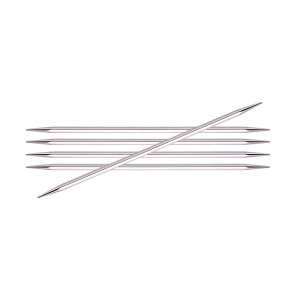 KnitPro Nova Cubics Strumpfstricknadeln Messing 20cm 2.50mm / 7.9in US