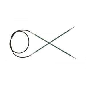 KnitPro Zing Rundstricknadeln Aluminium 80cm 3.00mm / 31.5in US2½ Jade