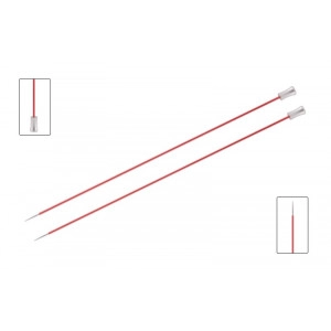 KnitPro Zing Stricknadeln / Jackenstricknadeln Aluminium 40cm 6.50mm /