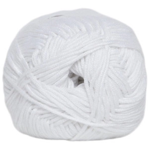 Hjertegarn Blend Bamboo Garn Unicolor 1000 Weiß