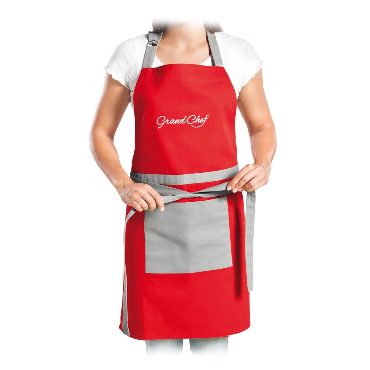Küchenschürze GrandCHEF, rot