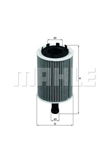 MAHLE ORIGINAL Ölfilter OX 188D Motorölfilter,Filter für Öl VW,AUDI,FORD,Golf IV Schrägheck (1J1),Golf V Schrägheck (1K1),POLO (9N_),TOURAN (1T1, 1T2)