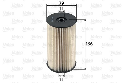 VALEO Kraftstofffilter 587904 Leitungsfilter,Spritfilter VW,AUDI,SKODA,TOURAN (1T1, 1T2),Passat Variant (3C5),TIGUAN (5N_),Passat Variant (365)