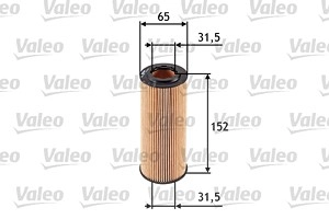 VALEO Ölfilter 586545 Motorölfilter,Filter für Öl BMW,3 Touring (E91),3 Limousine (E90),5 Limousine (E60),5 Touring (E61),3 Coupe (E46),X3 (E83)