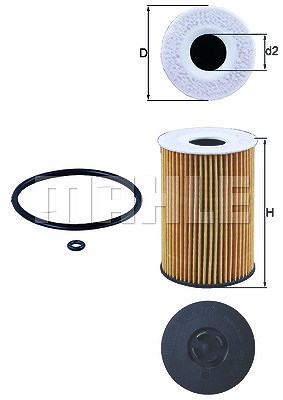 MAHLE ORIGINAL Ölfilter OX 787D Motorölfilter,Filter für Öl VW,AUDI,SKODA,Golf VII Schrägheck (5G1, BQ1, BE1, BE2),TIGUAN (5N_)