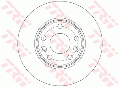 TRW Bremsscheibe DF6072 Bremsscheiben,Scheibenbremsen RENAULT,NISSAN,DACIA,MEGANE III Grandtour (KZ0/1),Scénic III (JZ0/1_)