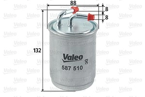 VALEO Kraftstofffilter 587510 Leitungsfilter,Spritfilter VW,AUDI,SKODA,POLO (9N_),Polo Schrägheck (6R1, 6C1),Fox Schrägheck (5Z1, 5Z3, 5Z4)