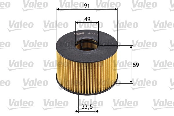 VALEO Ölfilter 586513 Motorölfilter,Filter für Öl FORD,JAGUAR,LTI,MONDEO III Kombi (BWY),MONDEO III (B5Y),MONDEO III Stufenheck (B4Y)