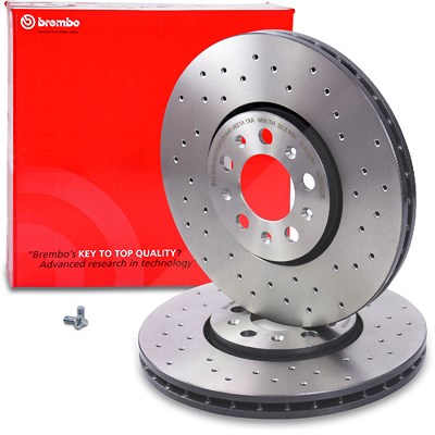 BREMBO Bremsscheibe 09.7010.2X Bremsscheiben,Scheibenbremsen VW,AUDI,SKODA,Golf IV Schrägheck (1J1),POLO (9N_),Polo Schrägheck (6R1, 6C1)