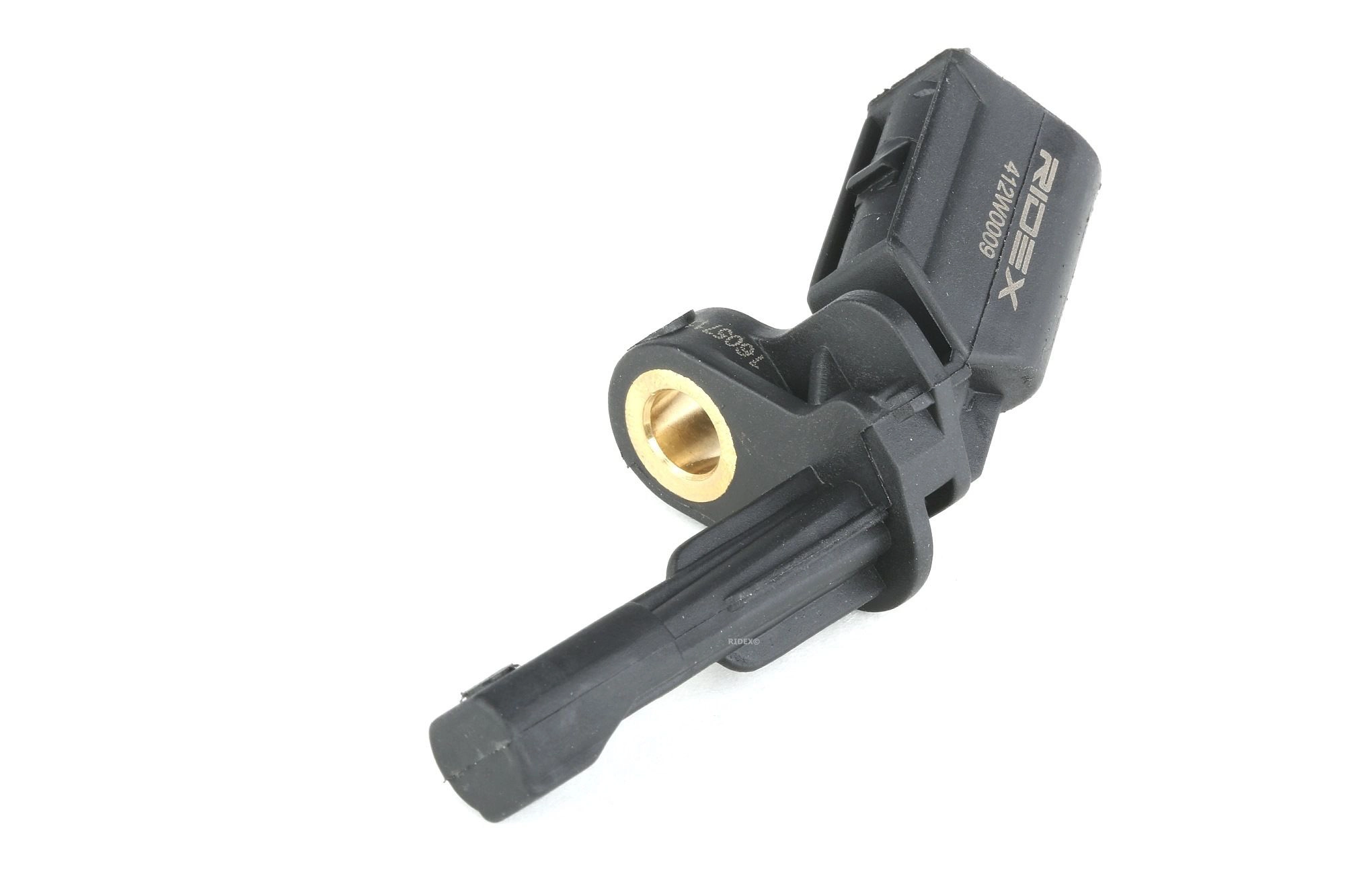 RIDEX ABS Sensor 412W0009 Drehzahlsensor,Raddrehzahl Sensor VW,AUDI,SKODA,Golf V Schrägheck (1K1),TOURAN (1T1, 1T2),Passat Variant (3C5),GOLF VI (5K1)