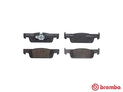 BREMBO Bremsbelagsatz P 68 059 Bremsbeläge,Bremsklötze RENAULT,DACIA,SMART,Clio IV Schrägheck (BH_),Twingo III Schrägheck (BCM_)