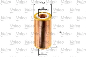 VALEO Ölfilter 586505 Motorölfilter,Filter für Öl OPEL,SAAB,VAUXHALL,Zafira A (T98),Astra G CC (T98),Vectra C Caravan (Z02),Astra G Caravan (T98)