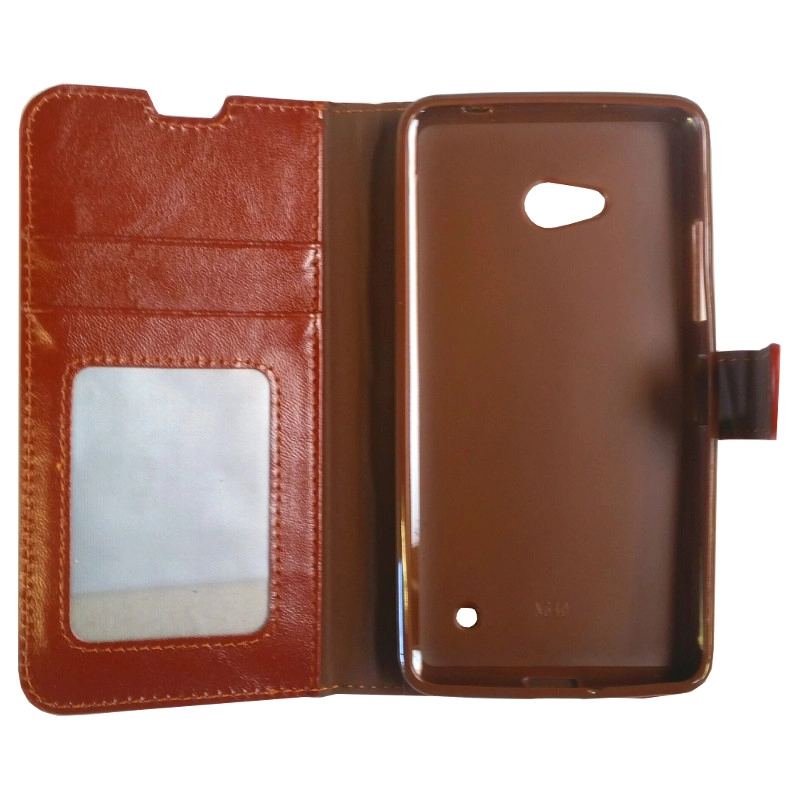 Microsoft Lumia 640 XL Hülle braun