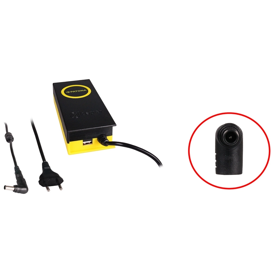 Patona 90W Adapter 6,5x4,4x10mm 19,5V