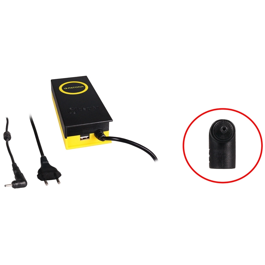 Patona 90W Adapter 3x1,1x10mm 19V