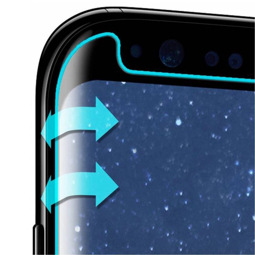 3D Glas Displayschutz Galaxy S9+ transparent
