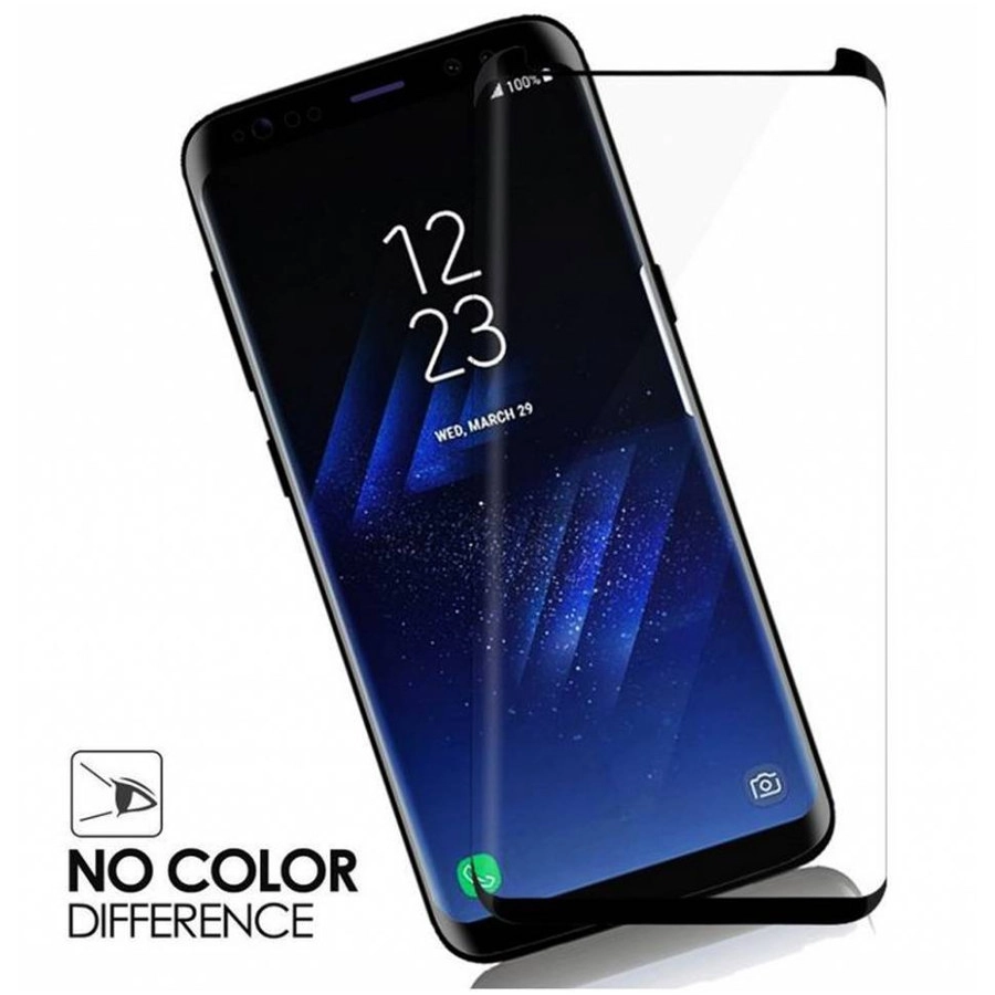 3D Glas Displayschutz Galaxy S9 schwarz