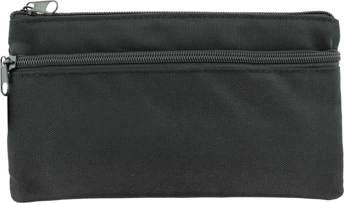 Kangaro Federmäppchen flach schwarz