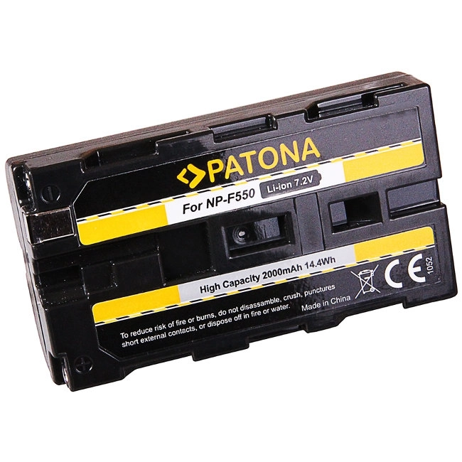 Sony NP-F550 / NP-F530 / NP-F330 Akku (Patona)