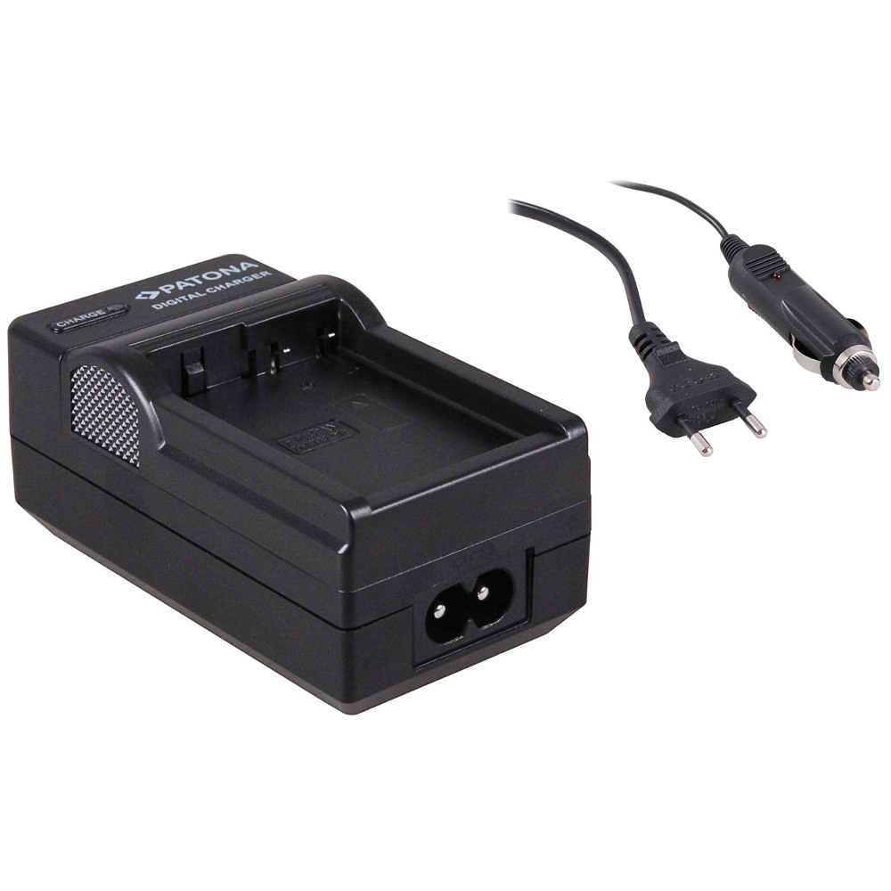 Panasonic DMW-BLC12(E) / Leica BP-DC12 Lader inkl. Kabel (Patona)