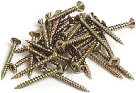 200 Spanplattenschrauben 3,5x30mm Pozidriv verzinkt