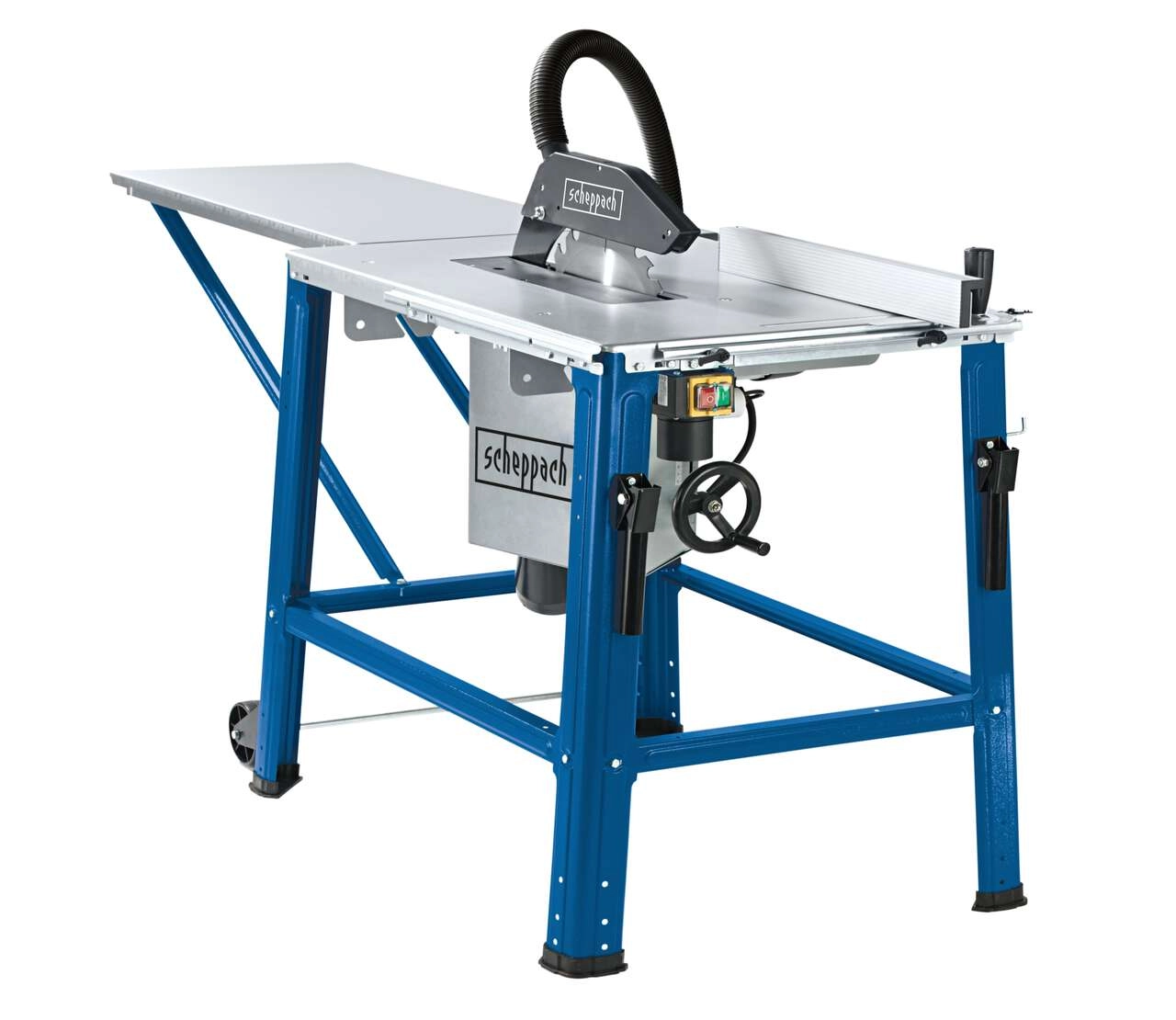Tischkreissäge HS120o 230V Scheppach - 83mm Schnitthöhe | mit Fahrvorrichtung & Tischverlängerung