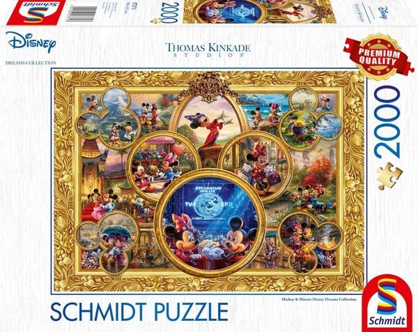 Puzzle Thomas Kinkade Disney® Dream Collage II, 2.000 Teile