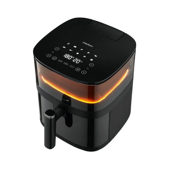Medion® Heißluftfritteuse mit Wassersprühfunktion, 5 l (Md11780)